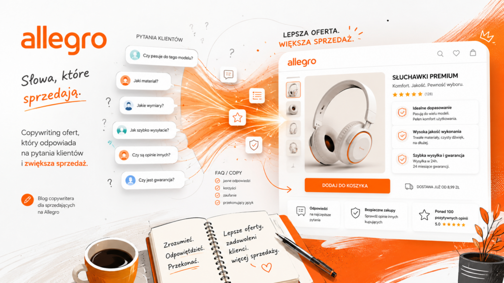 co poprawić w ofercie Allegro gdy są kliknięcia ale nie ma sprzedaży