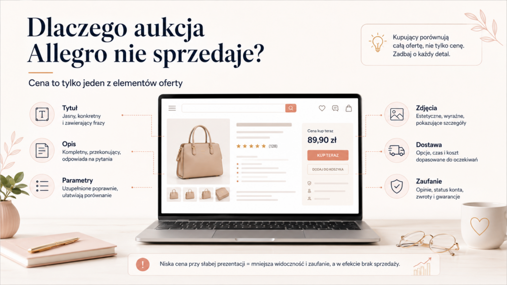 Tytuł, opis, parametry, zdjęcia, dostawa i zaufanie w ofercie Allegro