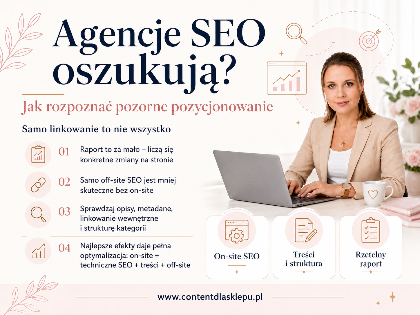 Agencja SEO oszukuje – jak rozpoznać pozorne pozycjonowanie i brak optymalizacji on-site