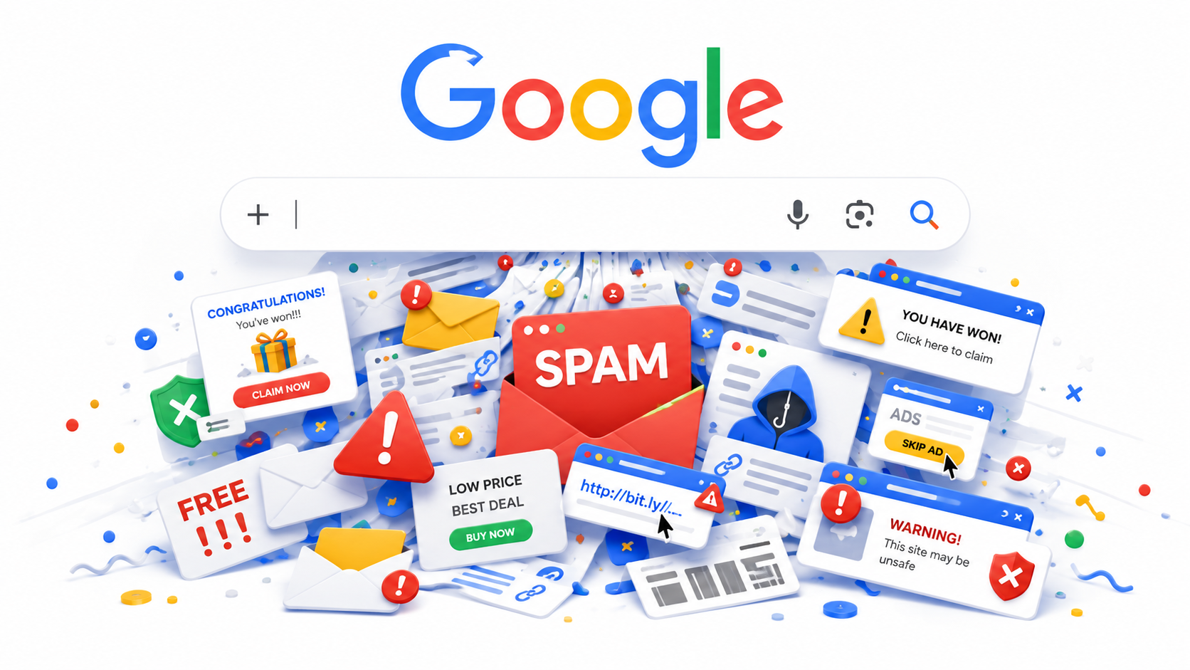 Aktualizacja antyspamowa Google i spadek widoczności sklepu internetowego