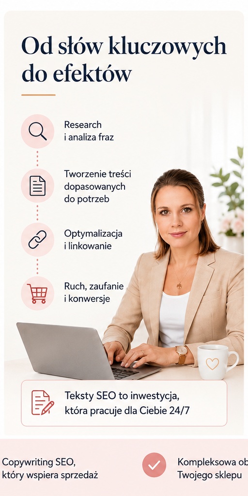 Proces tworzenia tekstów SEO – research, analiza fraz, optymalizacja i linkowanie